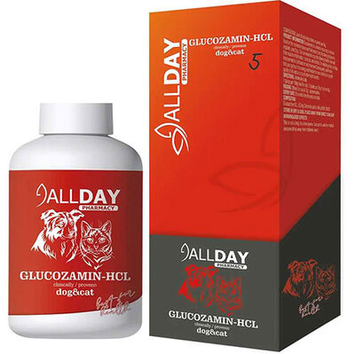 Allday 5 Glukozamin-HCL Kedi ve Köpekler için Eklem Sağlığı Tablet 75 Gr