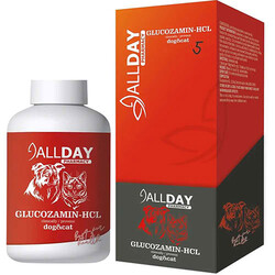 Allday - Allday 5 Glukozamin-HCL Kedi ve Köpekler için Eklem Sağlığı Tablet 75 Gr