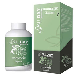 Allday - Allday 7 Probiotic Sindirim Sağlığı Kedi ve Köpek Tableti 25 Gr