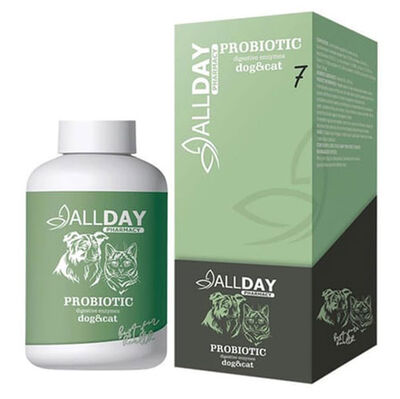 Allday 7 Probiotic Sindirim Sağlığı Kedi ve Köpek Tableti 25 Gr