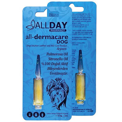 Allday All-Dermacare Dog Deri ve Tüy Sağlığı 2 ML 1-10 Kg