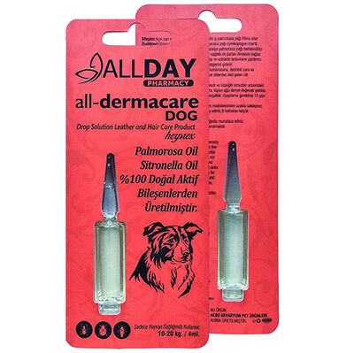 Allday All-Dermacare Dog Deri ve Tüy Sağlığı 4 ML 10-20 Kg
