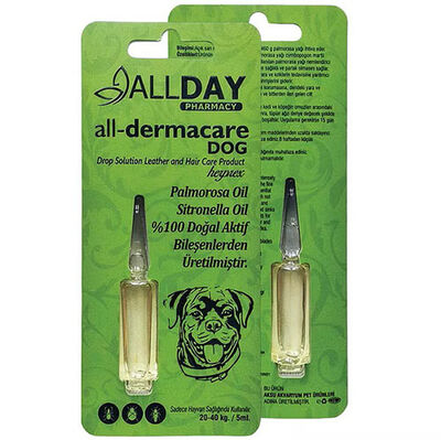 Allday All-Dermacare Dog Deri ve Tüy Sağlığı 5 ML 20-40 Kg