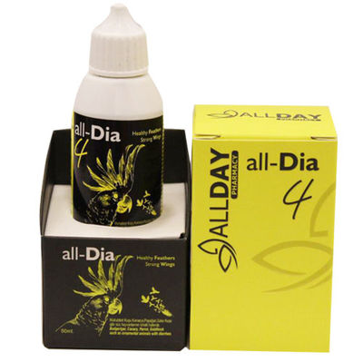 Allday All - Dia Kafes Kuşları için Vitamin Yem Katkısı 50 ML