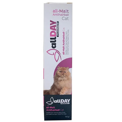 Allday All-Malt ( AntiHairball ) Tüy Yumağı Kontrolü Kedi Macunu 100 Gr