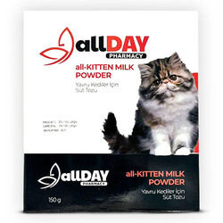 Allday - Allday All - Milk Kitten Hamile ve Emziren Yavru Kedi Süt Tozu 150 Gr