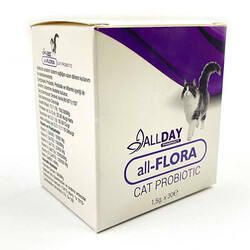 Allday - Allday Flora Cat Probiotic Sindirim Sağlığı Toz (1.5 Gr x 30 Adet)