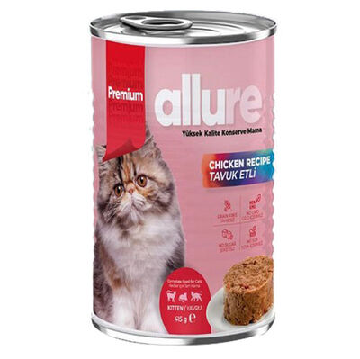 Allure Kitten Premium Tavuk Etli Yavru Kedi Konservesi 400 Gr
