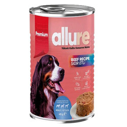 Allure - Allure Premium Sığır Etli Köpek Konservesi 400 Gr
