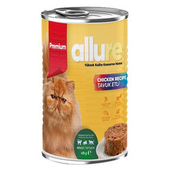 Allure Premium Tavuk Etli Kedi Konservesi 400 Gr - Allure