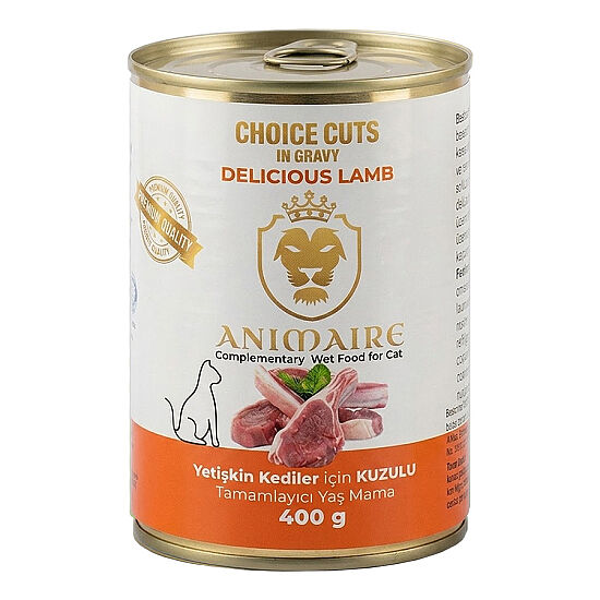 Animaire Kuzulu Kedi Konservesi 400 Gr - 1