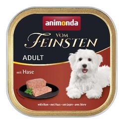 Animonda 082980 Vom Feinsten Tavşanlı Köpek Yaş Maması 150 Gr - Thumbnail