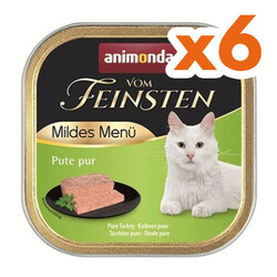 Animonda - Animonda 083856 Feinsten Hindi Etli Kedi Maması 100 Gr x 6 Adet