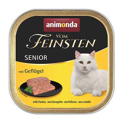 Animonda - Animonda 083858 Vom Feinsten Kümes Hayvanlı Yaşlı Kedi Maması 100 Gr
