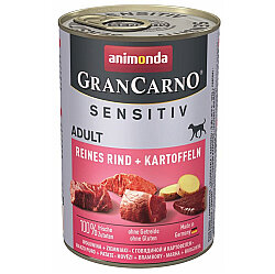 Animonda 82409 Gran Carno Sığır Etli ve Patatesli Köpek Konservesi 400 Gr - Animonda
