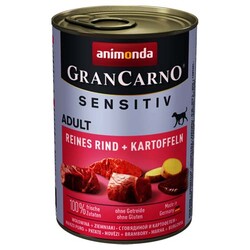 Animonda - Animonda 82409 Gran Carno Sığır Etli ve Patatesli Köpek Konservesi 400 Gr