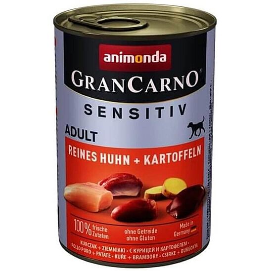 Animonda 82411 Gran Carno Tavuk ve Patatesli Köpek Konservesi 400 Gr - 1