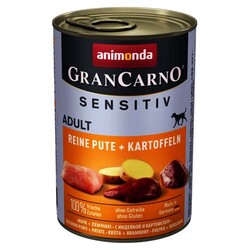 Animonda - Animonda 82415 Gran Carno Hindi ve Patatesli Köpek Konservesi 400 Gr