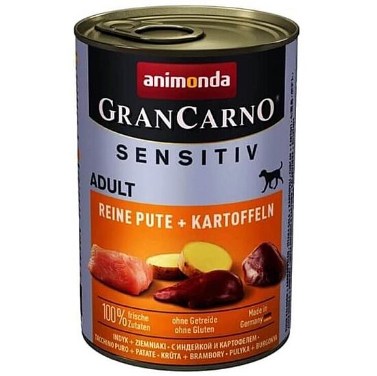 Animonda 82415 Gran Carno Hindi ve Patatesli Köpek Konservesi 400 Gr x 6 Adet - 2