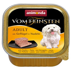 Animonda - Animonda 82614 Vom Feinsten Kümes Hayvanı Makarna Köpek Yaş Maması 150 Gr