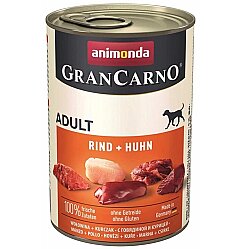 Animonda 82732 Gran Carno Sığır ve Tavuk Etli Köpek Konservesi 400 Gr - Animonda
