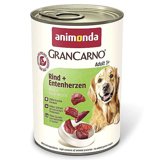 Animonda 82746 Gran Carno Sığır Eti ve Ördek Köpek Konservesi 400 Gr - 2