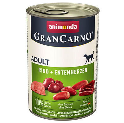 Animonda 82746 Gran Carno Sığır Eti ve Ördek Köpek Konservesi 400 Gr