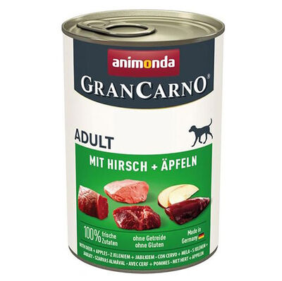 Animonda 82479 Gran Carno Elmalı Geyikli Köpek Konservesi 400 Gr - 1