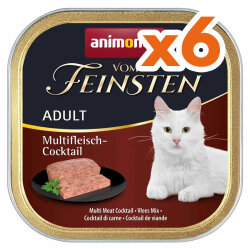 Animonda 83204 Vom Feinsten Karışık Etli Kedi Yaş Maması 100 Gr x 6 Adet - Animonda