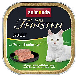 Animonda 83205 Vom Feinsten Hindi ve Tavşan Etli Kedi Yaş Maması 100 Gr x 6 Adet - 2