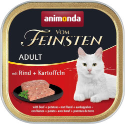 Animonda 83211 Vom Feinsten Sığır Eti ve Patatesli Kedi Maması 100 Gr - Animonda