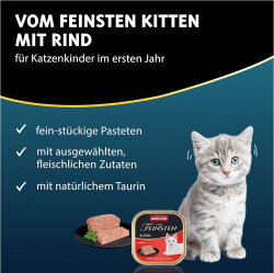 Animonda 83220 Vom Feinsten Kitten Sığır Etli Kedi Maması 100 Gr - 3