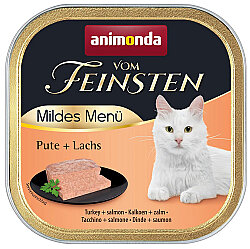 Animonda 83228 Vom Feinsten Hindi ve Somonlu Kısırlaştırılmış Kedi Maması 100 Gr - Animonda