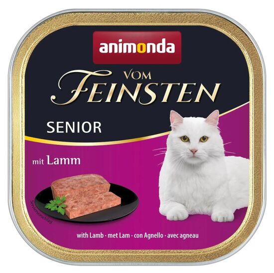 Animonda 83237 Vom Feinsten Senior Kuzu Etli Yaşlı Kedi Yaş Maması 100 Gr - 1