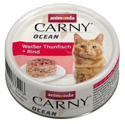 Animonda 83322 Carny Ocean Ton ve Sığır Etli Kedi Konservesi 80 Gr - Animonda