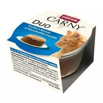 Animonda 83951 Carny Duo Tavuklu ve Ton Balıklı Yaş Kedi Maması 70 Gr