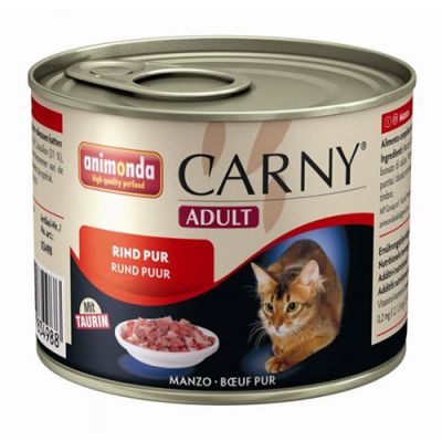 Animonda Carny Beef Wet Cat Food 200 Gr.