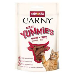 Animonda - Animonda Carny Meat Tavuk ve Sığır Etli Kedi Ödülü 50 Gr