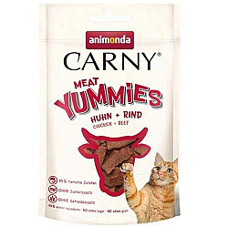 Animonda Carny Meat Tavuk ve Sığır Etli Kedi Ödülü 50 Gr - Animonda