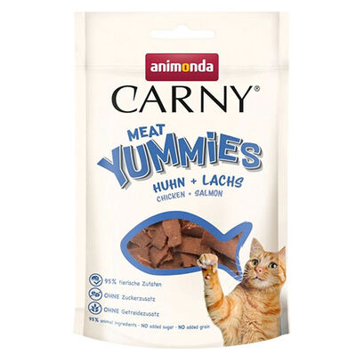 Animonda Carny Meat Tavuk ve Somon Etli Kedi Ödülü 50 Gr