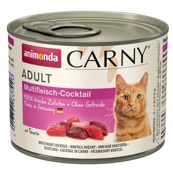 Animonda Carny Multi Meat Coctail Wet Cat Food 200 Gr. - 1