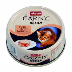 Animonda - Animonda Carny Ocean Salmon and Young Sardine Wet Cat Food 80 Gr.