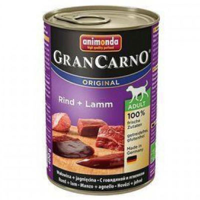 Animonda Gran Carno Beef and Lamb Wet Dog Food 400 Gr.