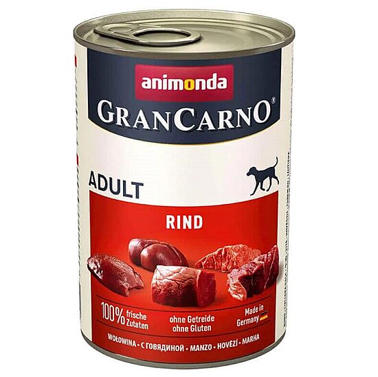 Animonda Gran Carno Beef Wet Dog Food 400 Gr. - 1