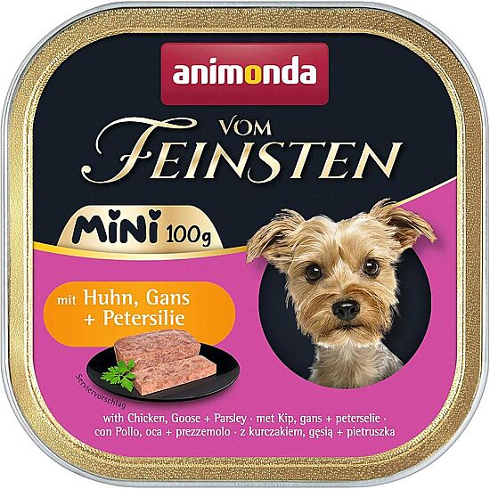 Animonda 82359 Tavuk ve Kaz Etli Mini Irk Köpek Konservesi 100 Gr - 1