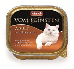 Animonda - Animonda Vom Feinsten Chicken and Liver Wet Cat Food 100 Gr.