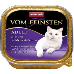 Animonda - Animonda Vom Feinsten Chicken and Seafood Wet Cat Food 100 Gr.