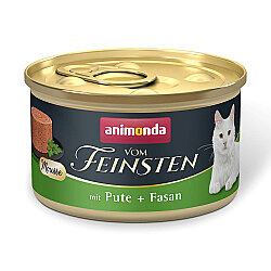 Animonda Vom Feinsten Hindili ve Sülünlü Yetişkin Kedi Konservesi 85 Gr - Animonda