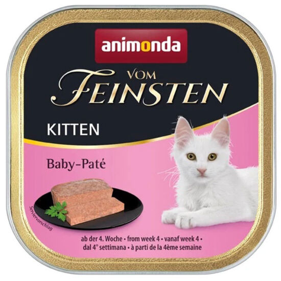 Animonda Vom Feinsten Kitten Baby Pate Wet Cat Food 100 Gr. - 1
