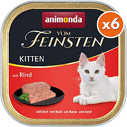 Animonda 83220 Vom Feinsten Kitten Sığır Etli Kedi Maması 100 Gr x 6 Adet - Animonda
